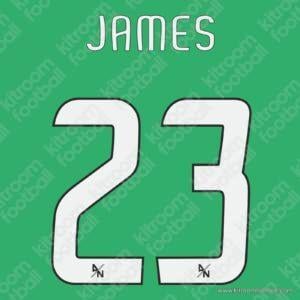 JAMES #23 Atlético Nacional 2026 Home/Third Name Set (Repro) - Image 1