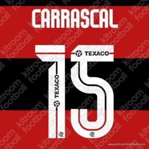 CASRRASCAL #15 Flamengo 2026 Home Name Set (HQ Repro)
