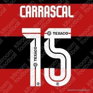 CASRRASCAL #15 Flamengo 2026 Home Name Set (HQ Repro) - Image 1