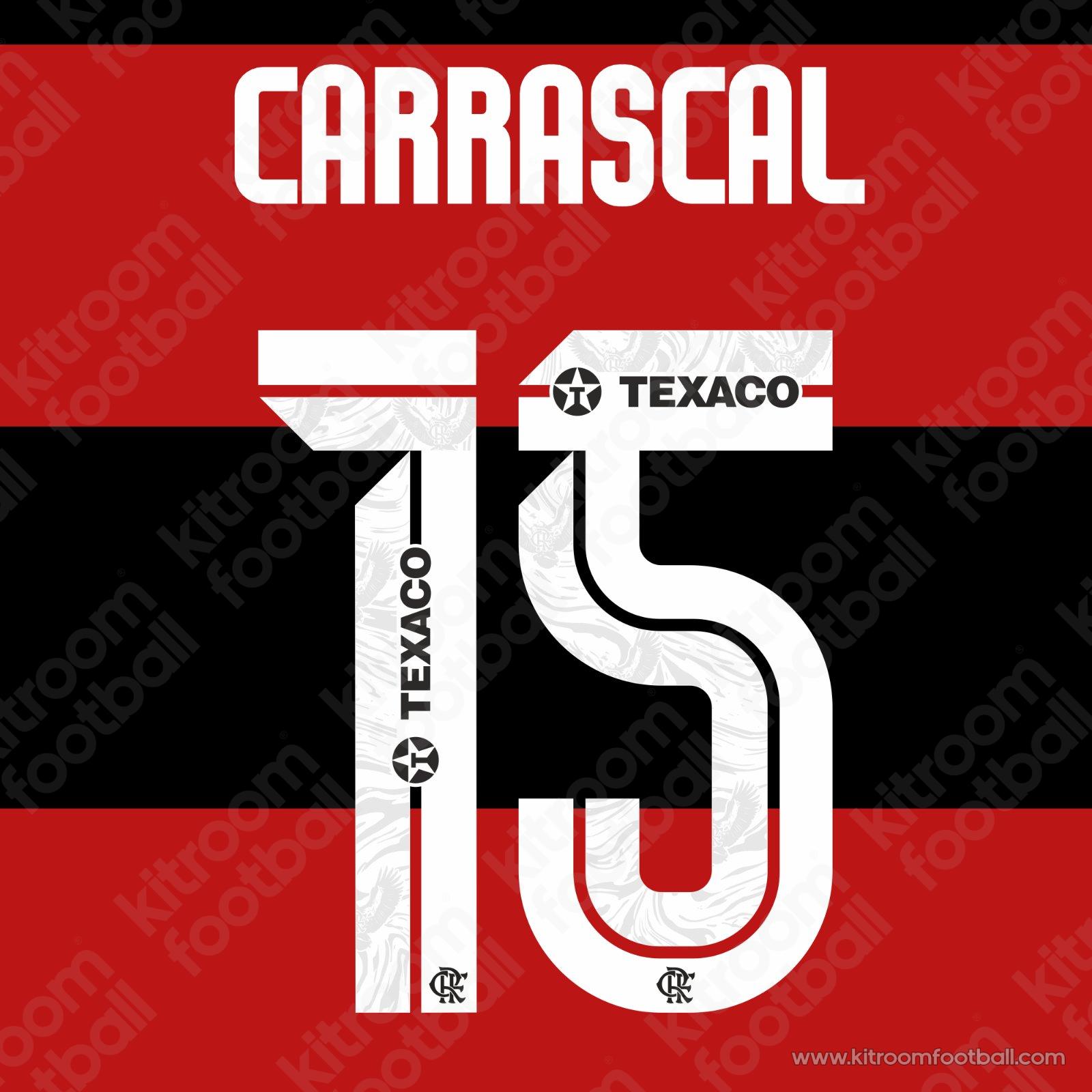 2025-26 Flamengo Home Name Set #16 Samu LINO (Repro) (copia)