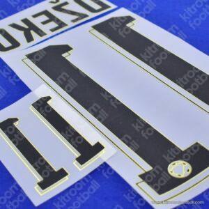 2026 Bosnia and Herzegovina FIFA World Cup Home Name Set #11 DZEKO (HQ  Repro) - Image 2