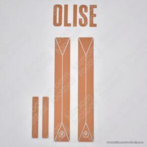2026 France FIFA World Cup Away Name Set #11 OLISE (HQ  Repro)