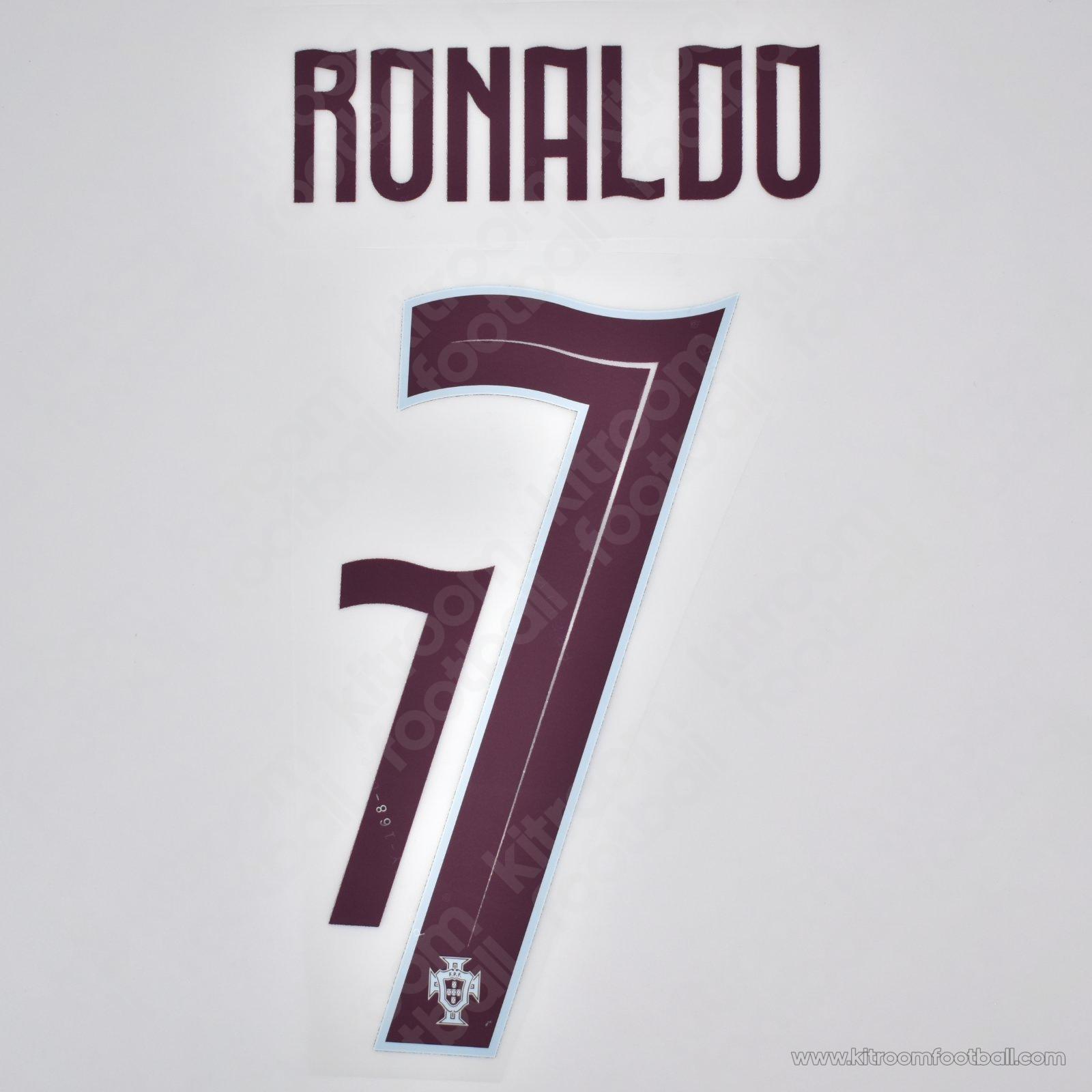 2026 Portugal FIFA World Cup Away Name Set #7 Cristiano RONALDO (HQ Repro)