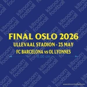 Barcelona 2025-26 Home Match Details (MDT) UEFA Women's Champions League (Repro) v2 - Image 1