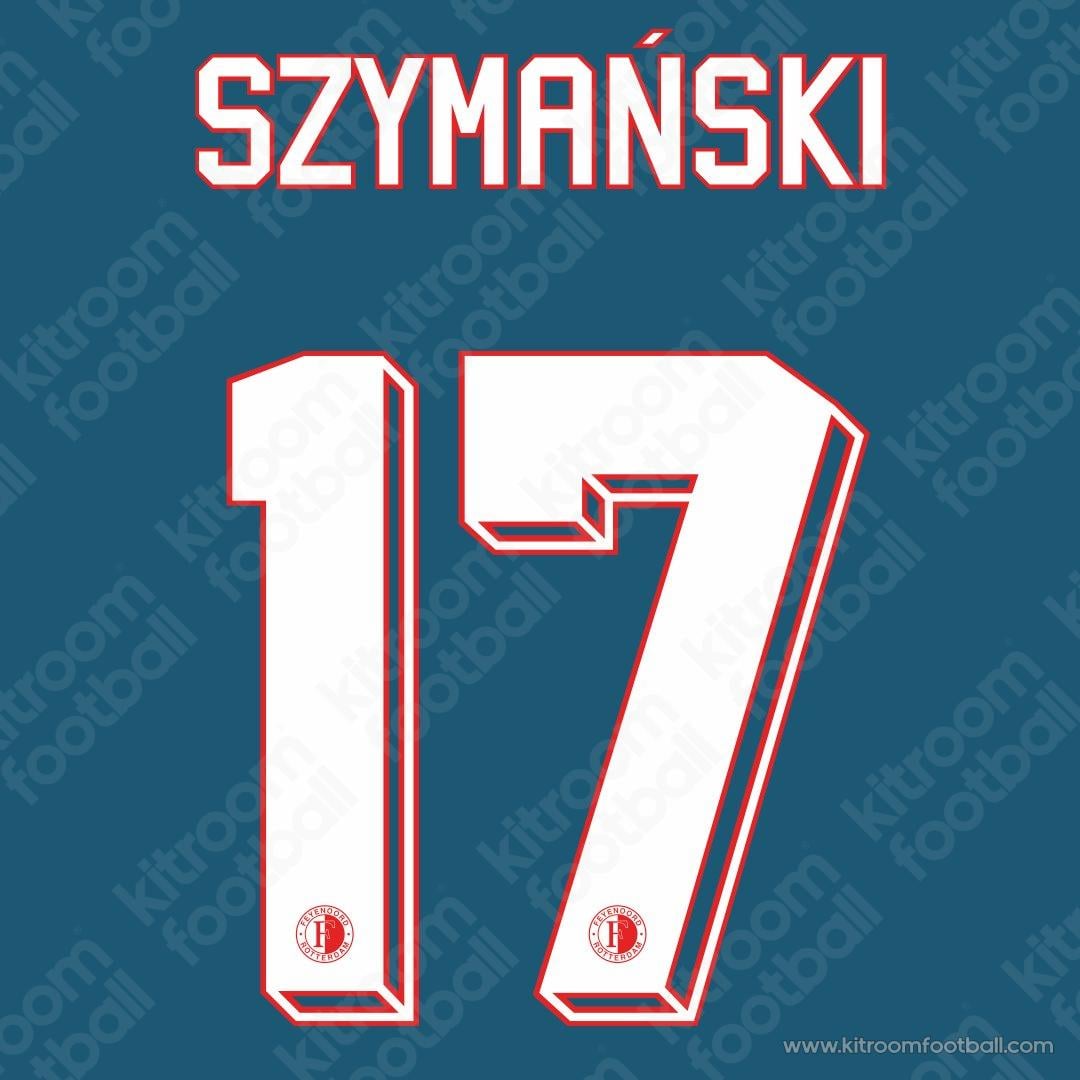 GIMENEZ #29 Feyenoord 2022-23 Away Name Set (Repro) (copia)