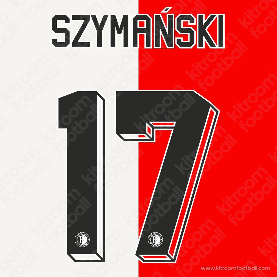 HARTMAN #19 Feyenoord 2022-23 Home Name Set (Repro) (copia)