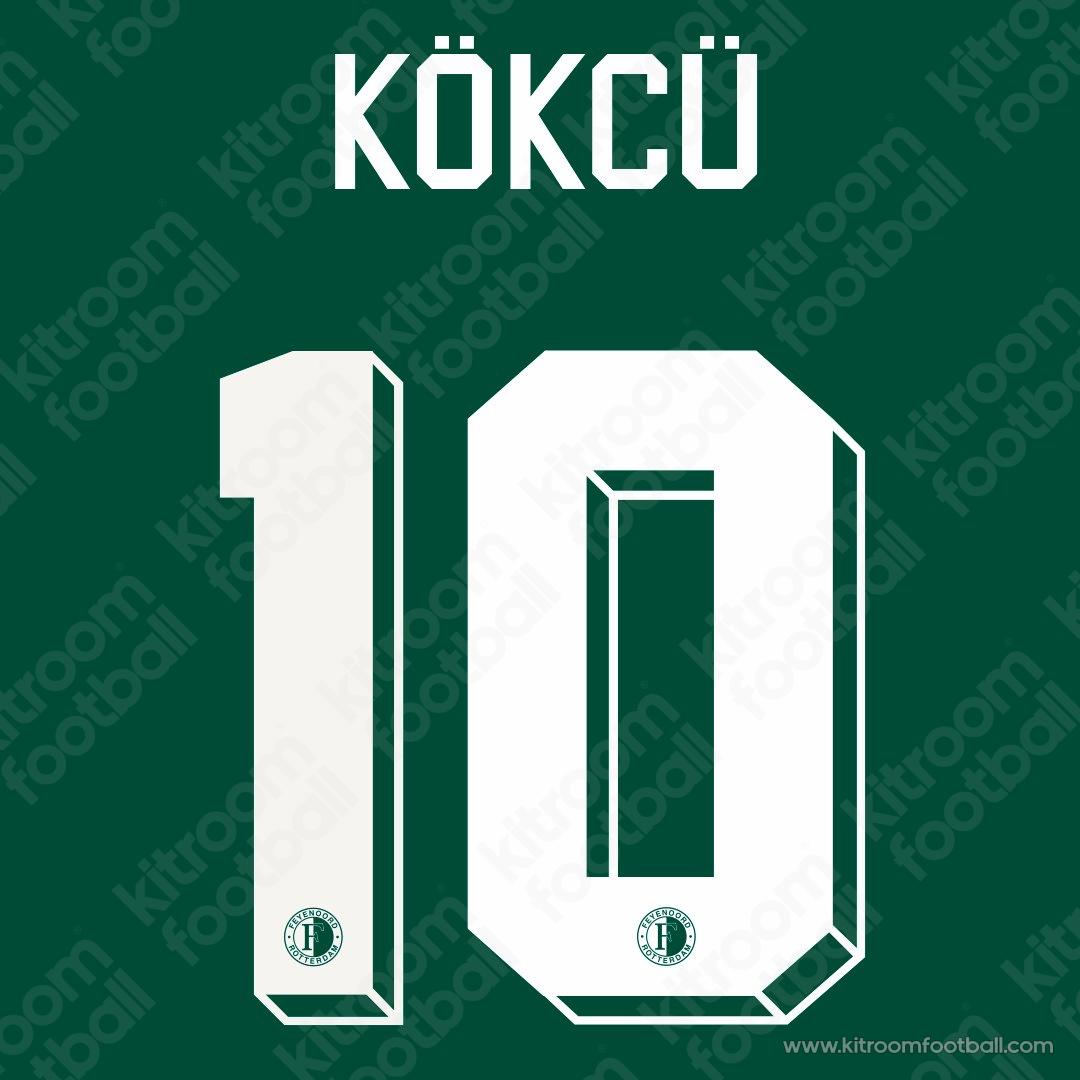 NELSON #14 Feyenoord 2022-23 Away Name Set (Repro) (copia)