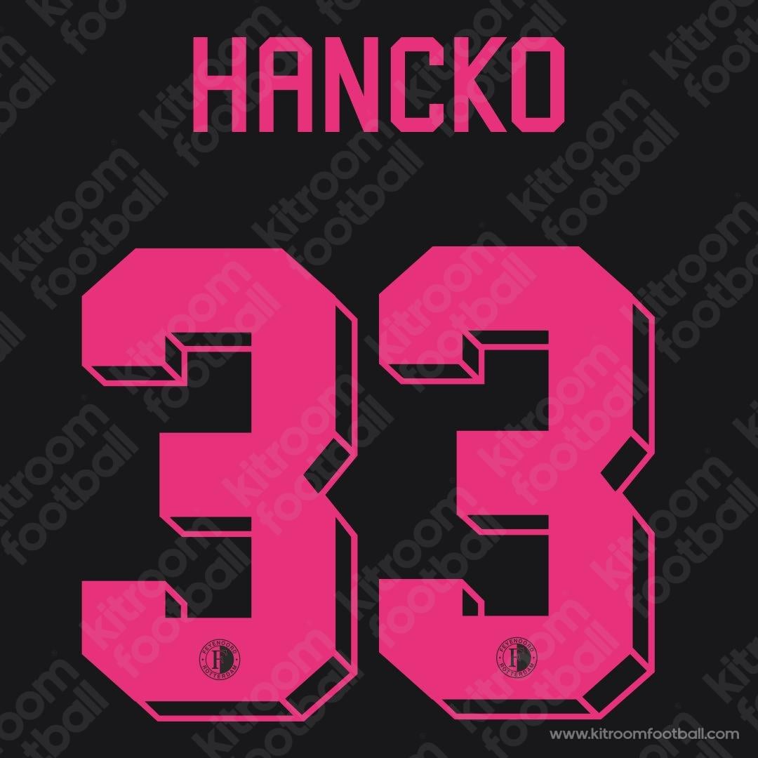 SZYMANSKI #17 Feyenoord 2022-23 Home Name Set (Repro) (copia)